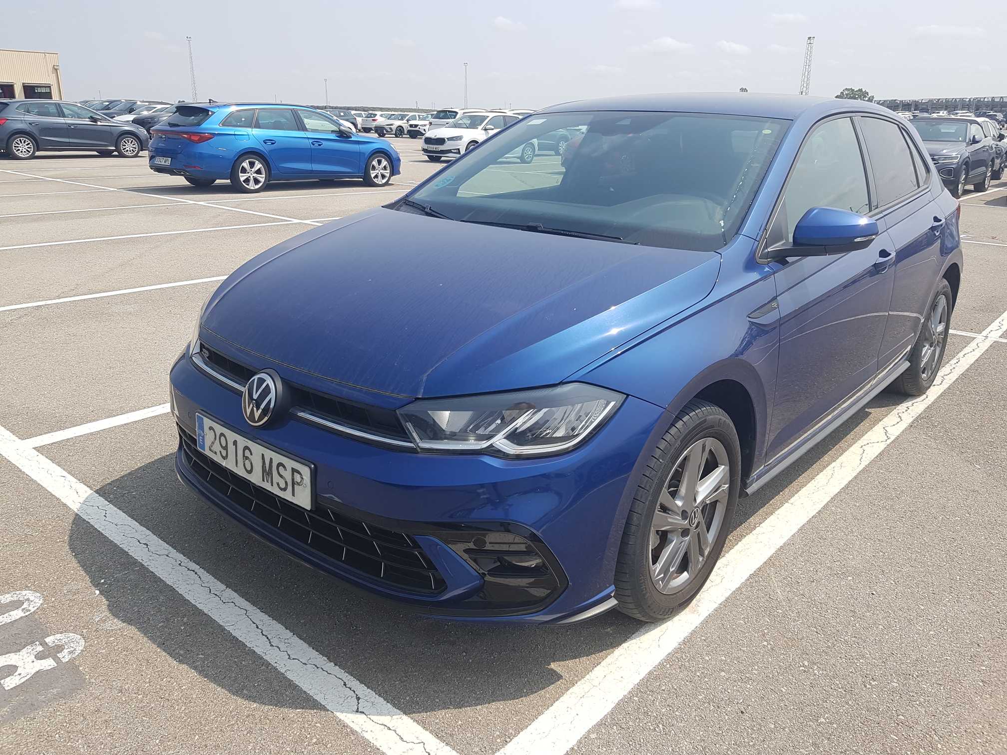 VOLKSWAGEN Polo R-Line 1.0 TSI 85kW 115 CV Auto 7V azul arrecife m
